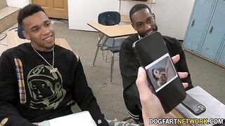 Kenzie Love from Aberdeen, South Dakota, gets fucked by two BBCs