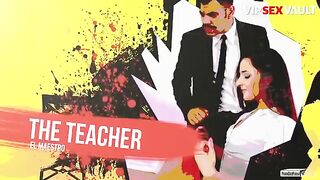 Hot Hungarian babe Amirah Adara teaches roleplay with extreme passion