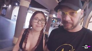 Almost wife fucks like an ex-girlfriend in public bathroom, just like Italian couples do