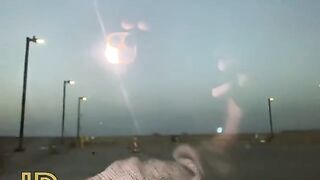 Slutty chick sucks cock in the car parked in the parking lot