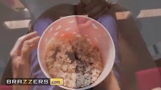 Tina Fire gets her pussy smashed in the popcorn machine
