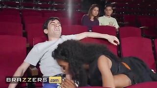 Tina Fire gets her pussy smashed in the popcorn machine