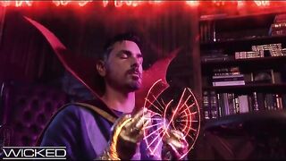 Ms. Marvel has a hot sex date with the brilliant Dr. Strange