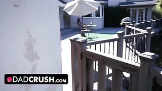 The stepdaughter doesn’t want her stepdad to find out about her risky behavior