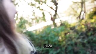 A blogger knocked down a biker, and to avoid the police, she had to perform a blowjob