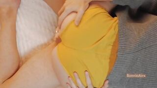 An outfit for two, passionate missionary sex with a cute vlog