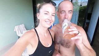 A couple filmed themselves making love in a passionate homemade session