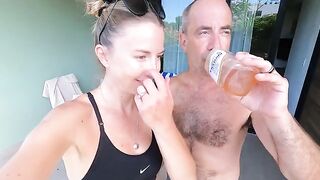 A couple filmed themselves making love in a passionate homemade session