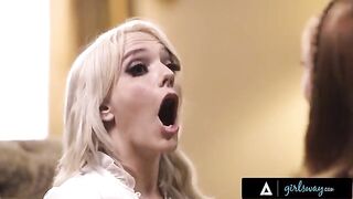 Kenna James passionately fucks her lucky charm Madi Collins after a terrible day