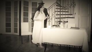 A naughty dancer got fucked hard by a guy in a steamy scene
