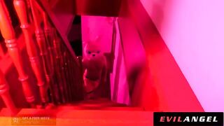 Cock craving Euro slut gets her holes filled in intense anal action