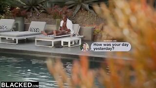 4 hot blondes give Anton's BBC the deluxe service in an intense group scene