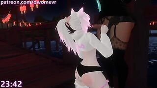 We EDGED each other and CAME into the NEW YEAR - VRChat ERPGF