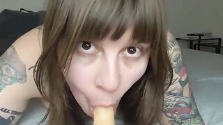 A girl from Wisconsin, Elle Hell, wants you to fill her up