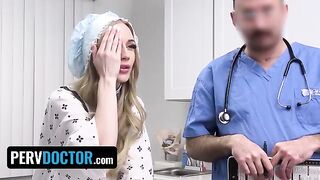 Teenage girl Emma Starletto gets fucked by doctor in pussy