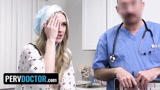 Teenage girl Emma Starletto gets fucked by doctor in pussy
