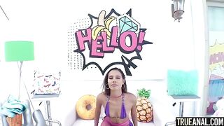 Kylie Le Beau gets her tight ass stretched in intense anal action