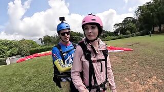 Paragliding and Squirt Orgasm: Sky-High Pleasure in Costa Rica