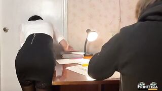 The student replaced the exam with another intense experience for the teacher