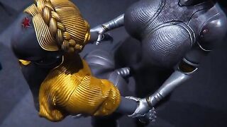 Ballerina Atomic Hearth gets her big dick out to fuck