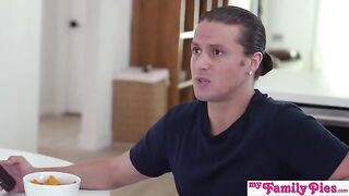 Maria Kazi asks stepbro if he thinks about her when jerking off