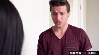 Don't play hard to get, just give me what I want! Keira Croft demands her stepson