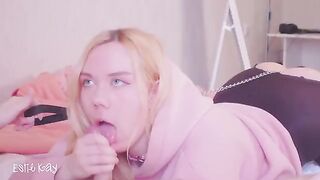 Girl with a butt plug in her ass goes for a walk with her stepbrother