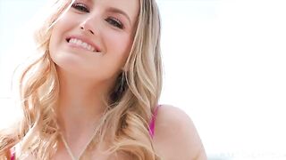 Scarlett Sage, the petite firecracker from Richmond, Virginia, gets her pussy pounded by Damion Dayski’s massive BBC