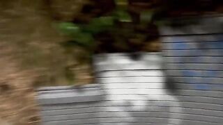 I meet a stranger in the park and he ends up fucking me, a steamy encounter!
