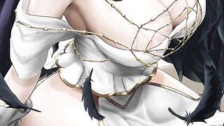 Albedo turns you into her Edge-Slut in this wild JOI hentai