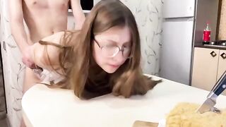 My stepsister and I have common interests, we like to fuck hard