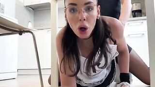 Check and Wet Sex with my Maid from my Housekeeping