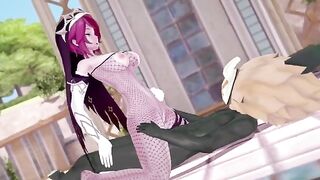 Rosaria’s Hillachurl sex is among the best anime porn scenes