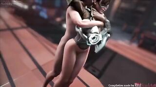Overwatch Tracer 2021 compilation with sound - RedScarlet28's animated madness!
