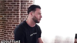 Three porn stars enjoy a hot threesome sex session