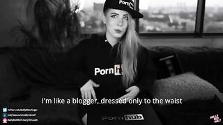 500K! Poreo gifts Unboxing and Oral Creampie, showcasing MollyRedWolf’s intense oral action!