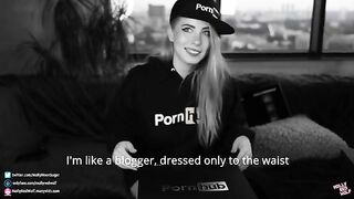 500K! Poreo gifts Unboxing and Oral Creampie, showcasing MollyRedWolf’s intense oral action!