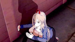 Chainsaw Man Power Hentai is a great anime and manga-based porn video