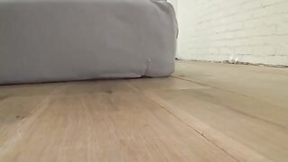 A cute 19-year-old girl with big tits has been fucked hard by her boyfriend