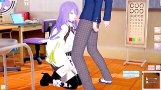 Hentai game Koikatsu! features big tits Moona Hoshinova's 3DCG anime video