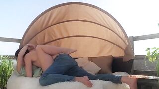 A hot intimate encounter with a loving couple over 30