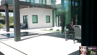 A guy had sex with his step mom on vacation and she gave him a facial