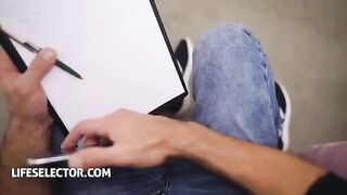 Sporty Latina babe Veronica Leal fucked hard by casting agent in hardcore scene