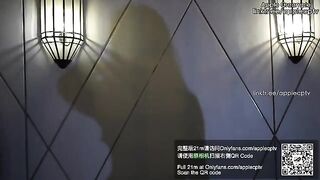High heels Stockings 19 Dark Black Apple - exclusive porn music video