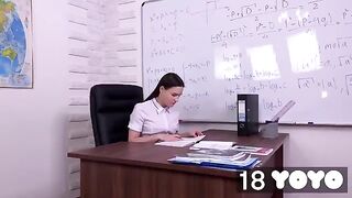 I dreamed of fucking my teacher and did it right in his chair