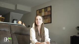 Pervert stepson gets shared couch time with his hot stepmom