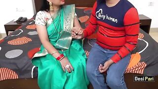 Desi Pari fucks with a tuition teacher in a hardcore scene