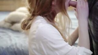 I love sex with a big dildo in my wet and pink pussy!