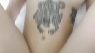 A girl with a beautiful body but an ugly face got fucked in her room