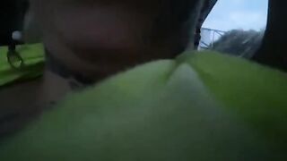 Katty Blake got fucked in the car while it was moving in Bucaramanga
